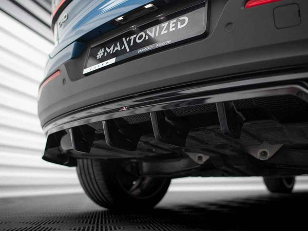 Maxton Design - CENTRAL REAR SPLITTER (VERTICAL BARS) VOLVO C40 MK1