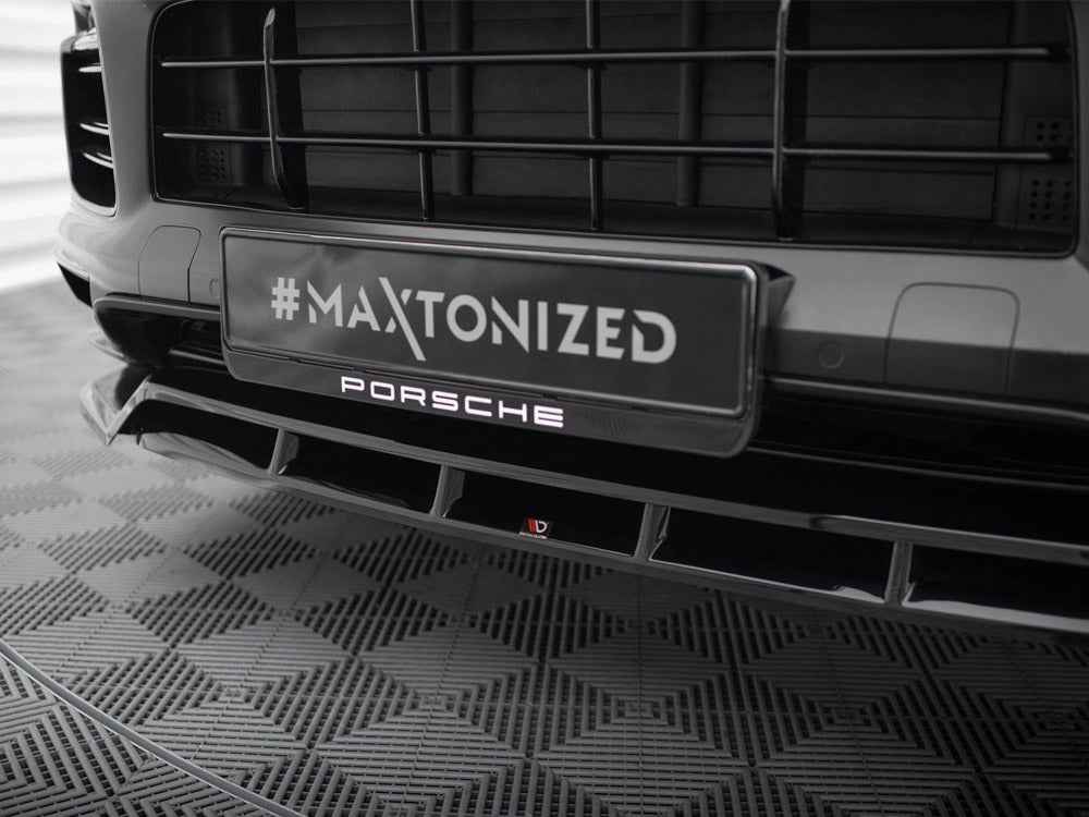Maxton Design - FRONT SPLITTER PORSCHE CAYENNE SPORT DESIGN MK3