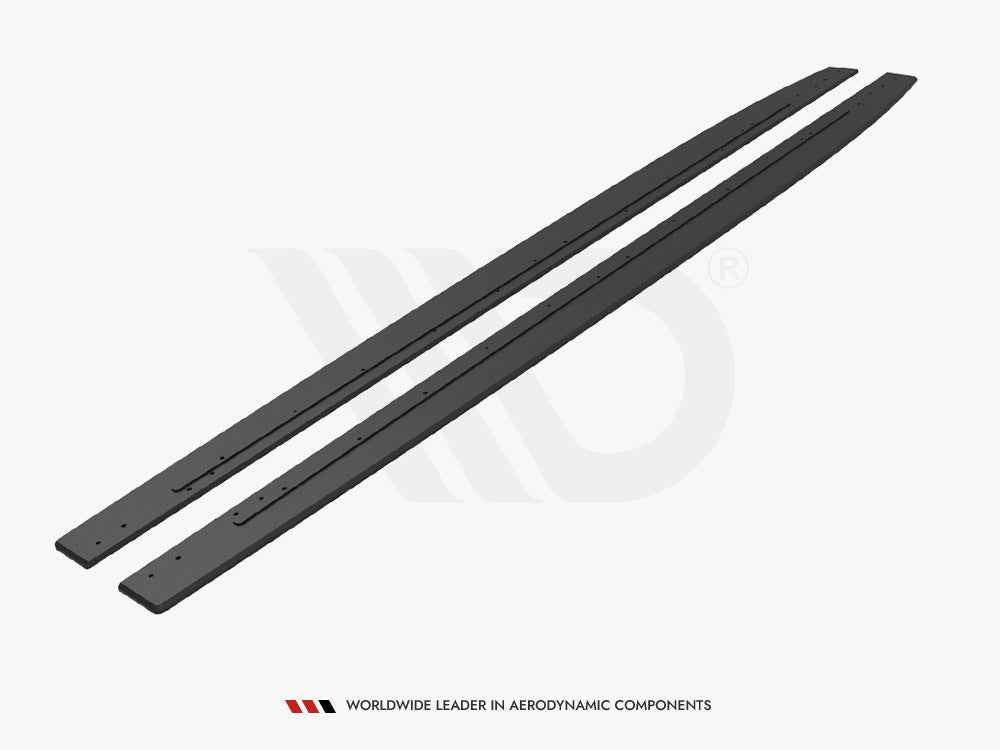 Maxton Design - STREET PRO SIDE SKIRTS DIFFUSERS MERCEDES-AMG C43 COUPE C205 FACELIFT