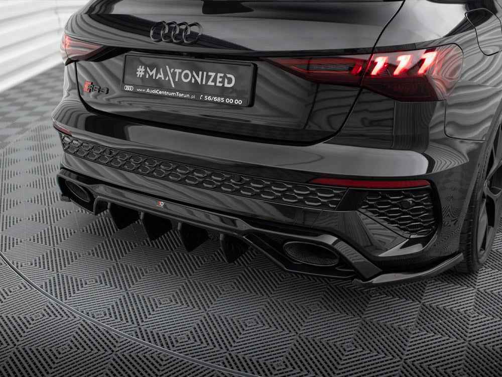 Maxton Design - Rear Side Splitters V.2 Audi RS3 Sportback 8Y