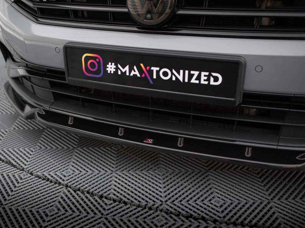 Maxton Design - FRONT SPLITTER V.1 VOLKSWAGEN PASSAT R-LINE B8 FACELIFT