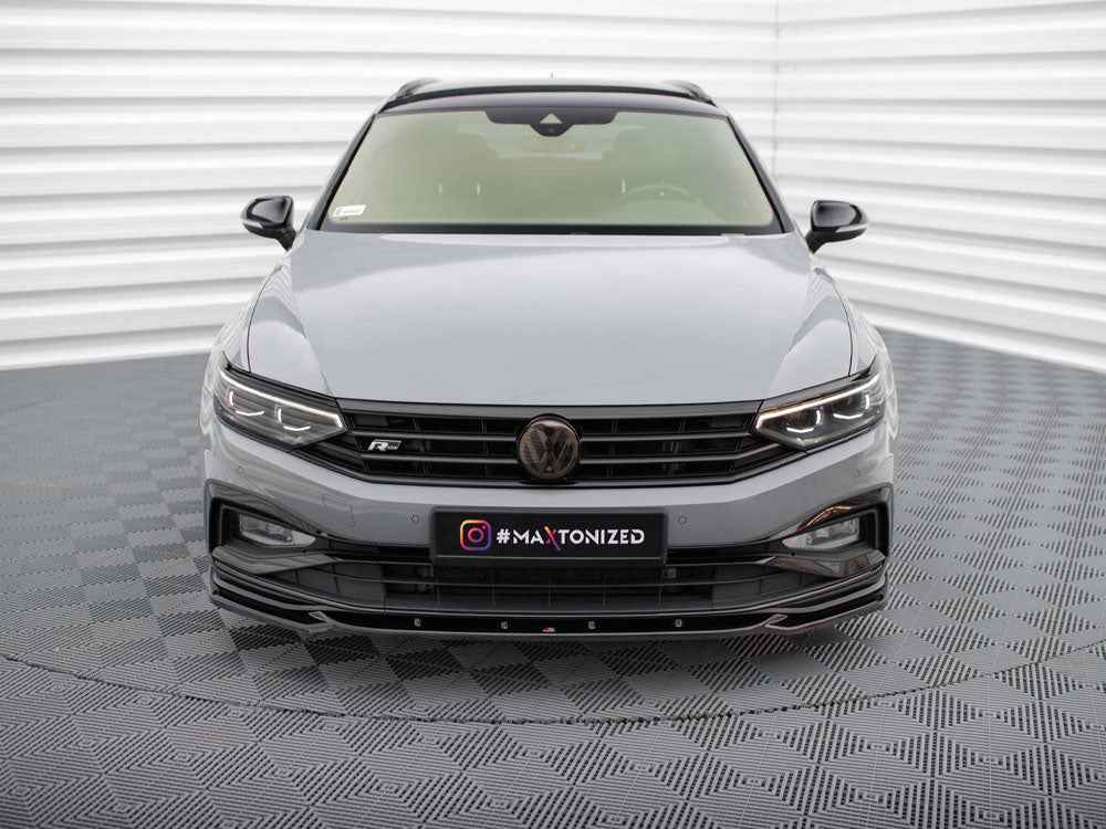 Maxton Design - FRONT SPLITTER V.2 VOLKSWAGEN PASSAT R-LINE B8 FACELIFT