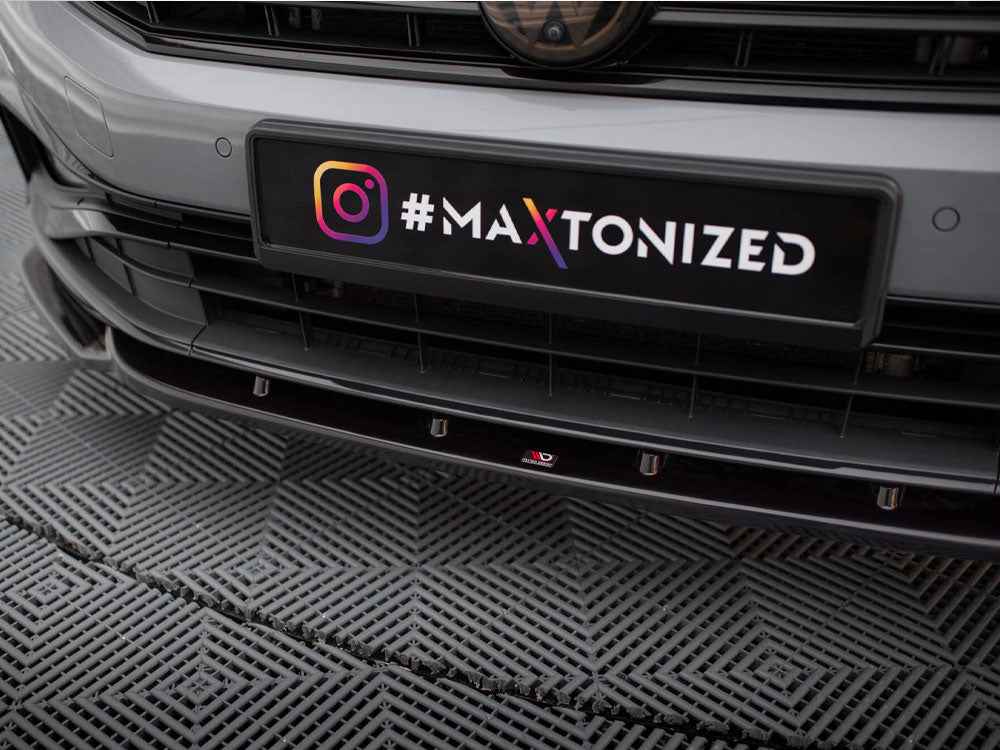 Maxton Design - FRONT SPLITTER V.2 VOLKSWAGEN PASSAT R-LINE B8 FACELIFT