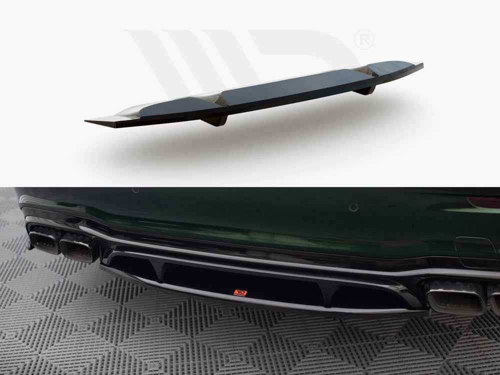 Maxton Design - Central Rear Splitter (Vertical Bars) Mercedes-AMG E63 W213 Facelift