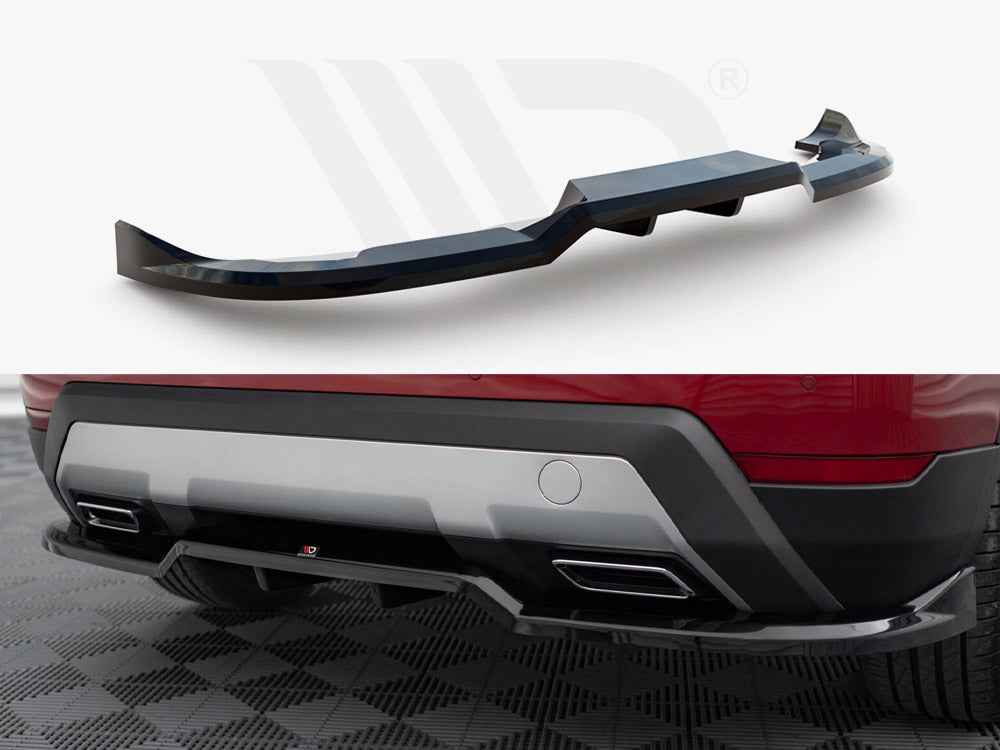 Maxton Design - CENTRAL REAR SPLITTER (VERTICAL BARS) SEAT ARONA FR MK1