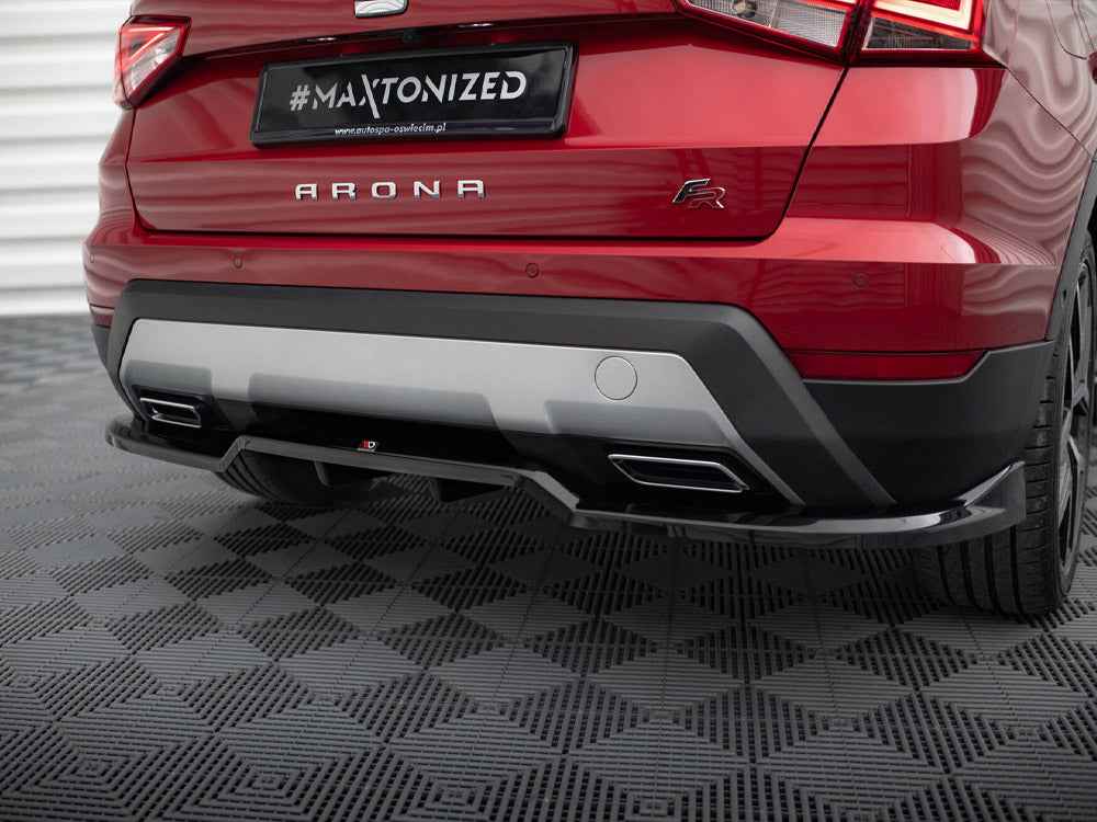 Maxton Design - CENTRAL REAR SPLITTER (VERTICAL BARS) SEAT ARONA FR MK1