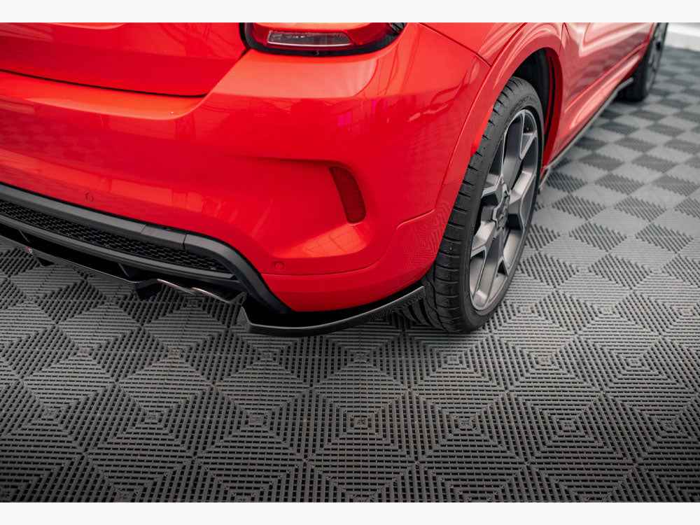 Maxton Design - Central Rear Splitter (Vertical Bars) Fiat 500X Sport Mk1 Facelift