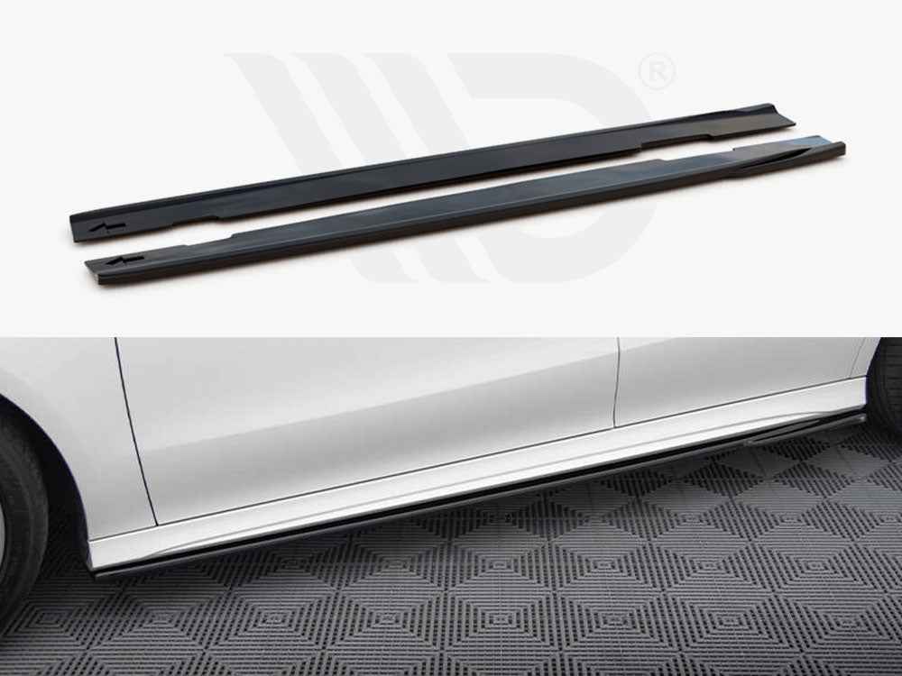 Maxton Design - SIDE SKIRTS DIFFUSERS MERCEDES-BENZ CLA AMG-LINE C118 (2019-)