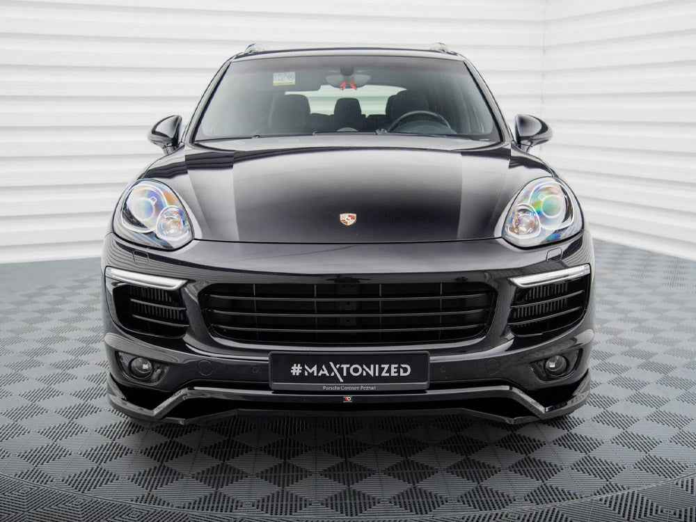Maxton Design - FRONT SPLITTER PORSCHE CAYENNE MK2 FACELIFT