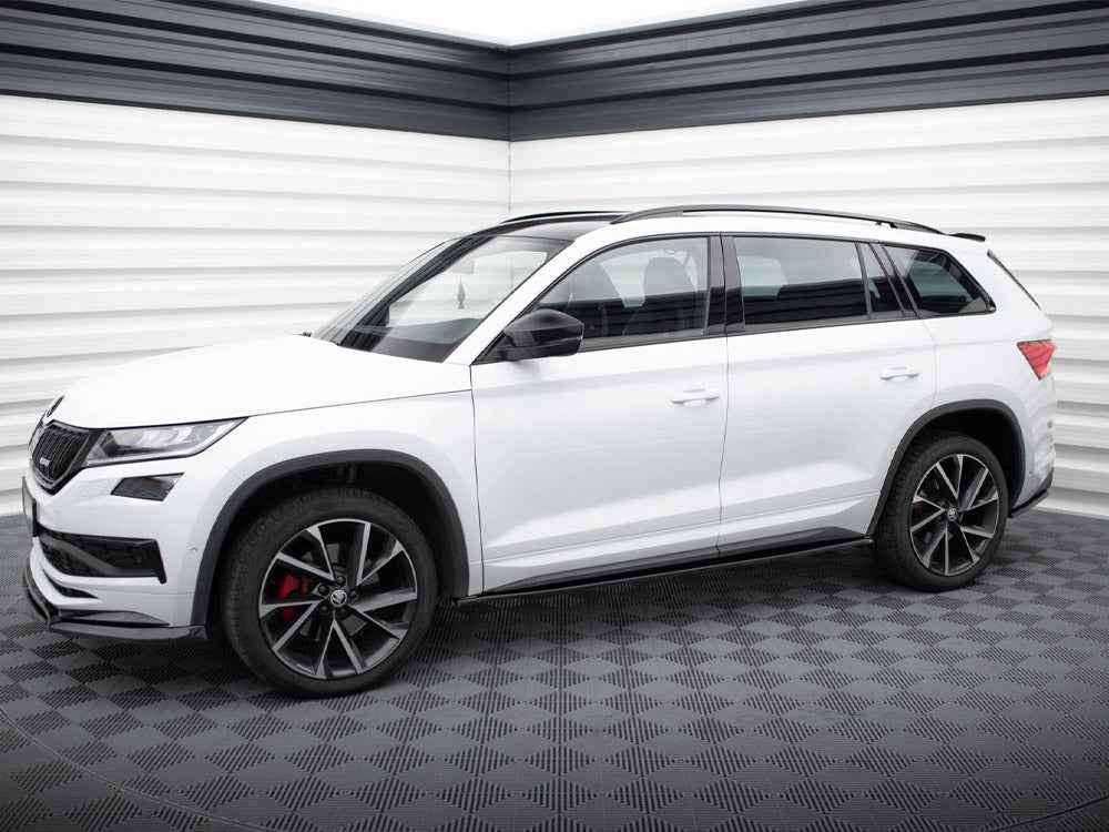 Maxton Design - SIDE SKIRTS DIFFUSERS SKODA KODIAQ SPORTLINE / RS (2017-2021)
