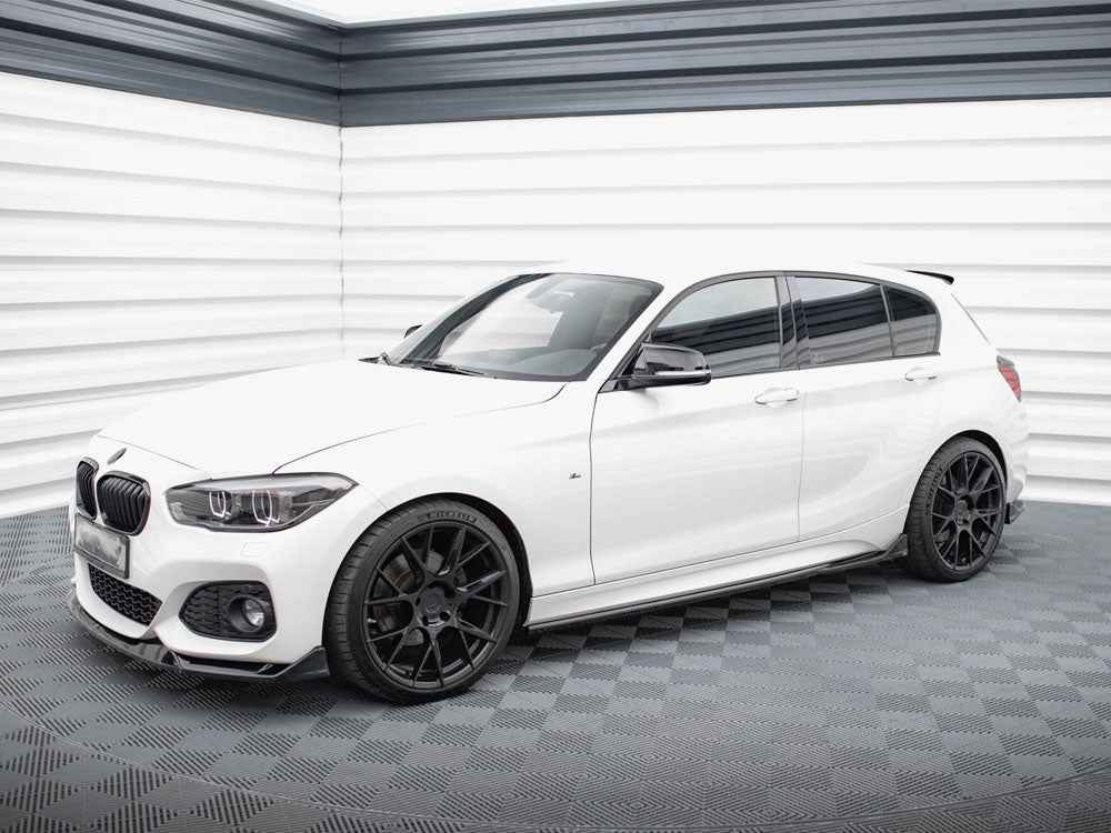 Maxton Design - Side Skirts Diffusers V.3 CSL Look BMW 1 M-Pack / M140i F20 Facelift