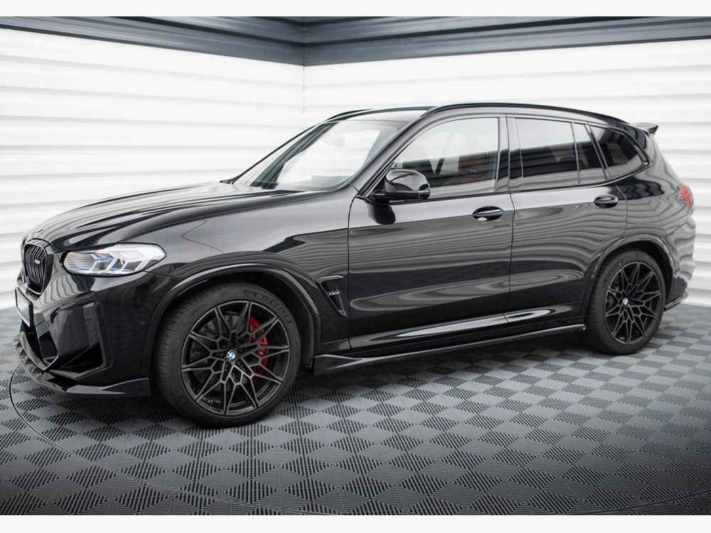Maxton Design - Side Skirts Diffusers BMW X3 M F97 / F97 Facelift