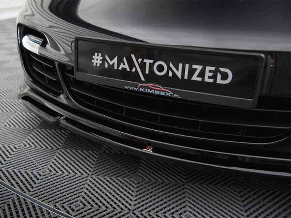 Maxton Design - Front Splitter Porsche 911 Turbo 997