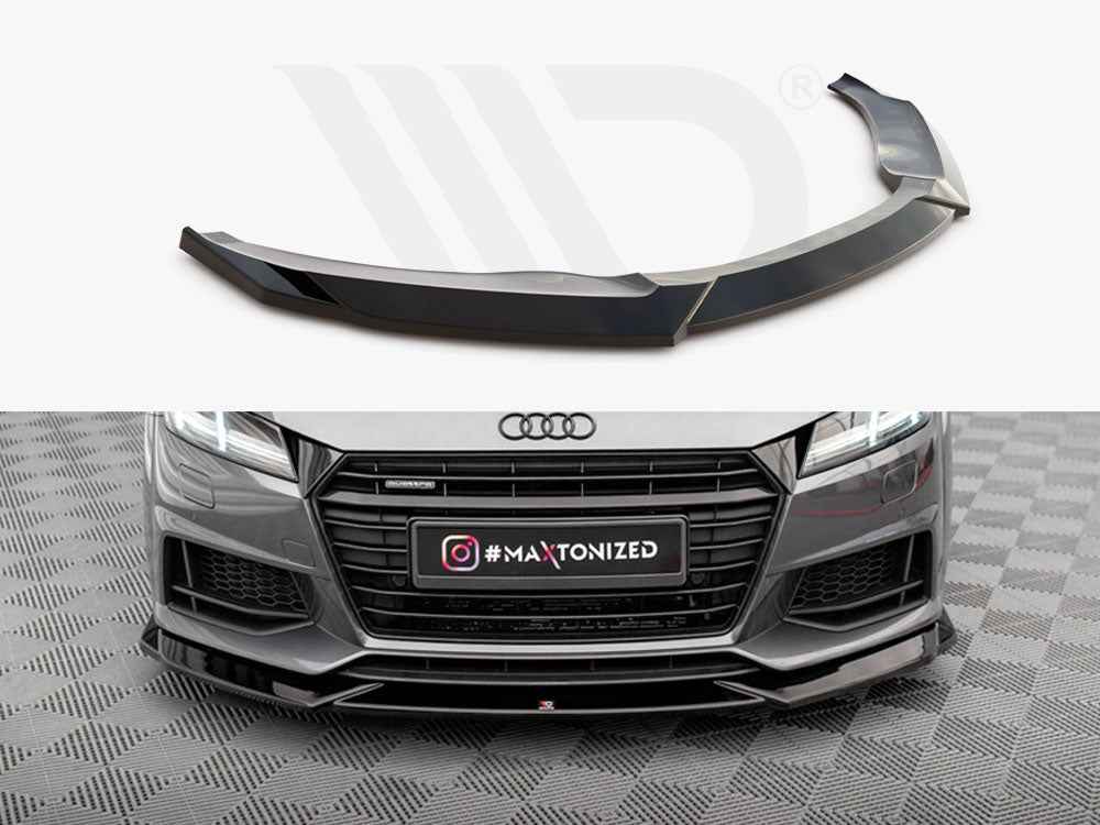 Maxton Design - FRONT SPLITTER V.1 AUDI TT S / S-LINE 8S