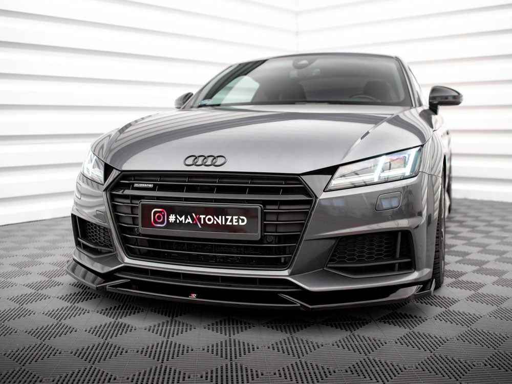 Maxton Design - FRONT SPLITTER V.1 AUDI TT S / S-LINE 8S