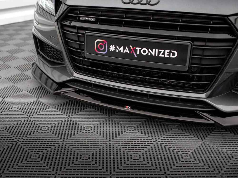 Maxton Design - FRONT SPLITTER V.1 AUDI TT S / S-LINE 8S