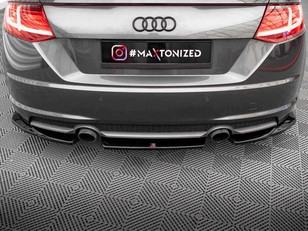 Maxton Design - CENTRAL REAR SPLITTER AUDI TT S-LINE 8S