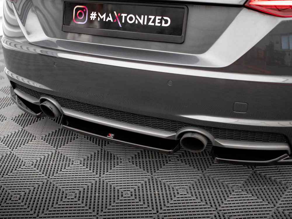 Maxton Design - CENTRAL REAR SPLITTER AUDI TT S-LINE 8S
