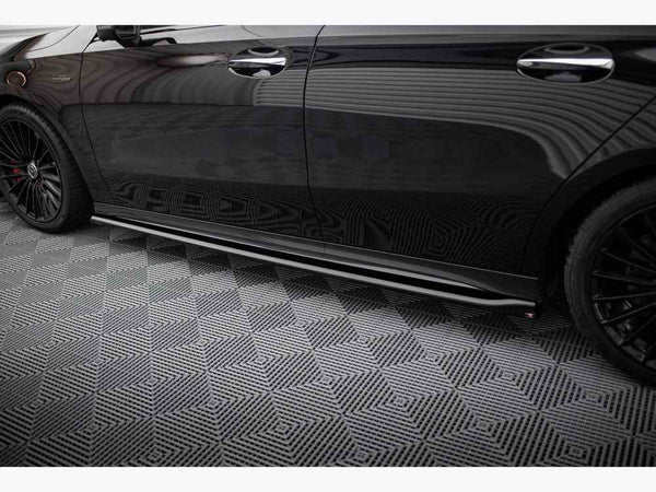 Maxton Design - Side Skirt Diffusers Mercedes-AMG A35 / A AMG-Line W177 Facelift