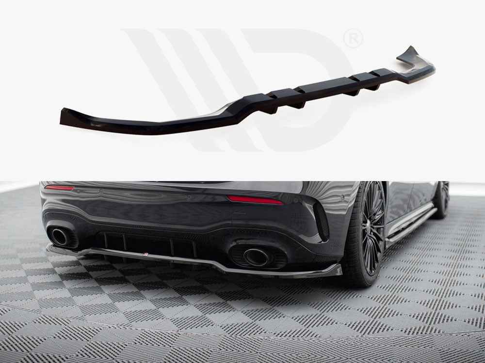 Maxton Design - Rear Splitter (Vertical Bars) Mercedes-AMG A35 Hatchback W177