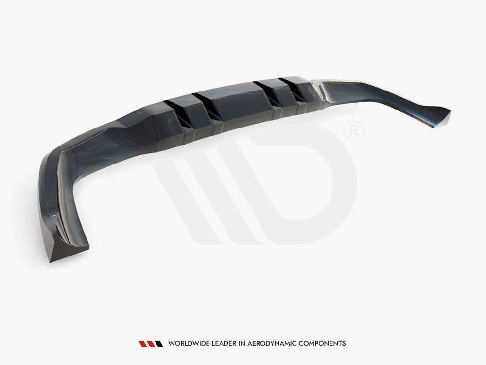 Maxton Design - Rear Splitter (Vertical Bars) Mercedes-AMG A35 Hatchback W177