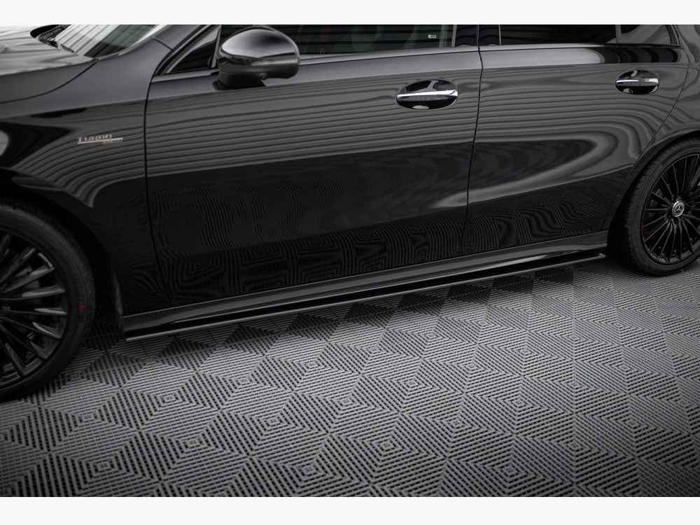 Maxton Design - Street PRO Side Skirts Diffusers Mercedes-AMG A35 W177 Facelift