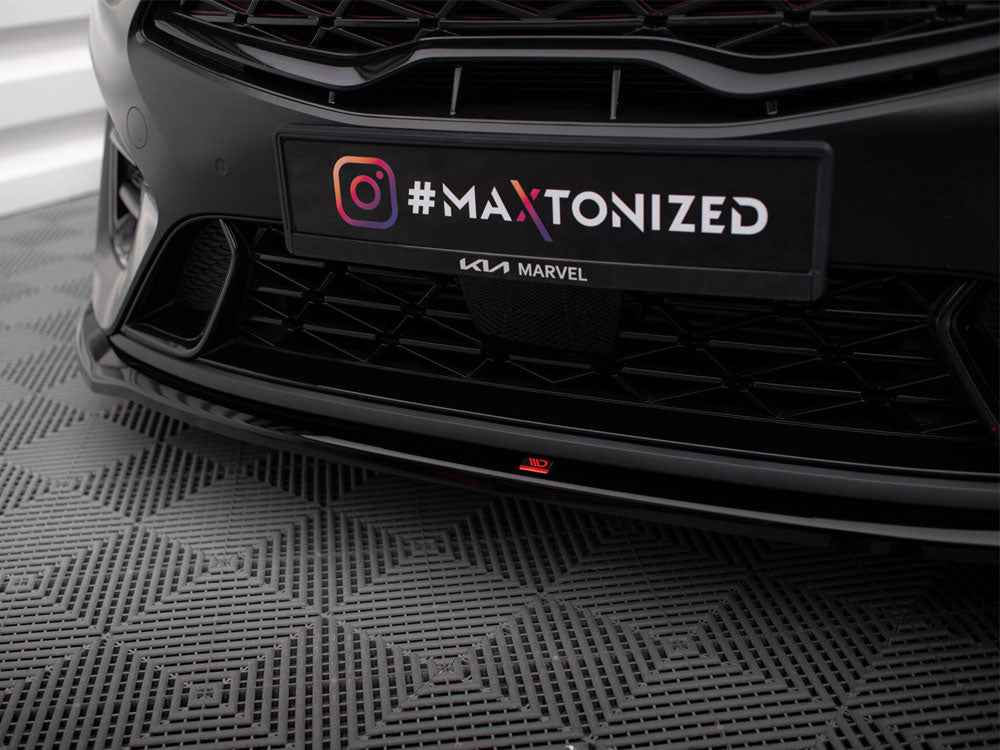 Maxton Design - Front Splitter V.1 Kia Proceed GT Mk3 Facelift / Ceed GT / GT - Line Mk1 Facelift