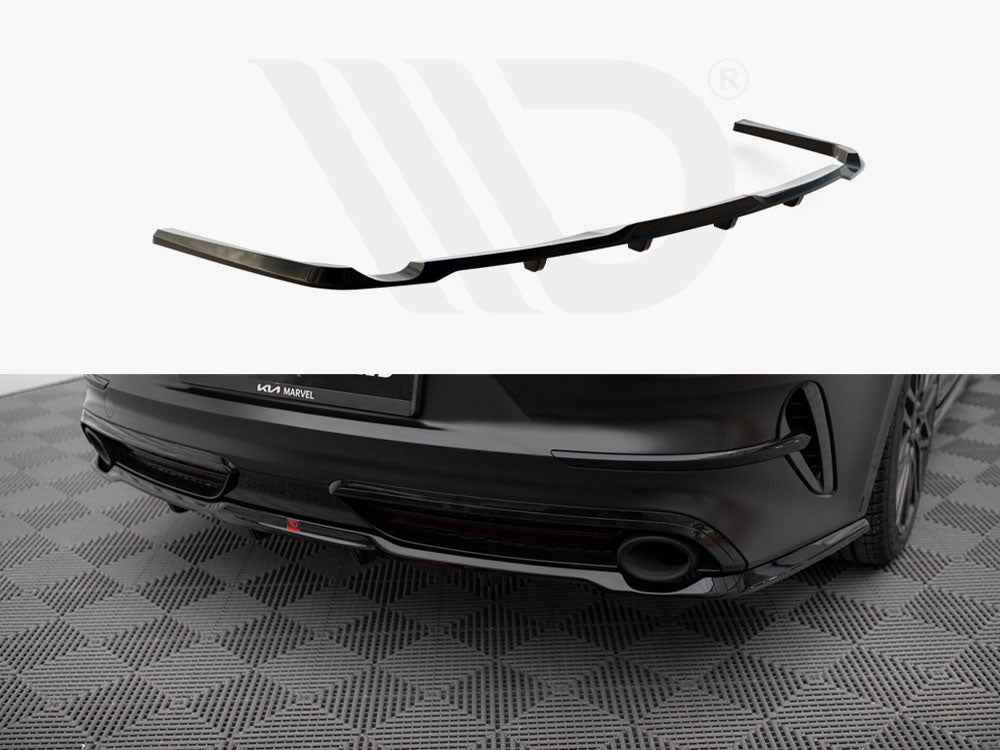 Maxton Design - REAR SPLITTER (VERTICAL BARS) KIA PROCEED GT MK1 FACELIFT