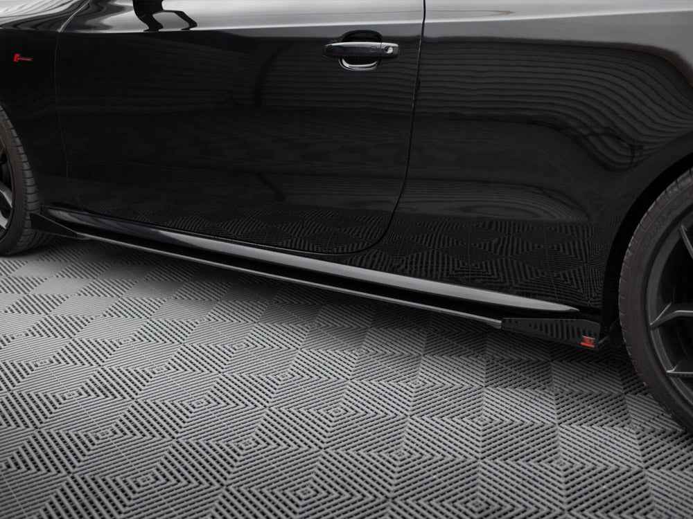 Maxton Design - SIDE FLAPS AUDI A5 / A5 S-LINE / S5 COUPE / CABRIO 8T / 8T FACELIFT