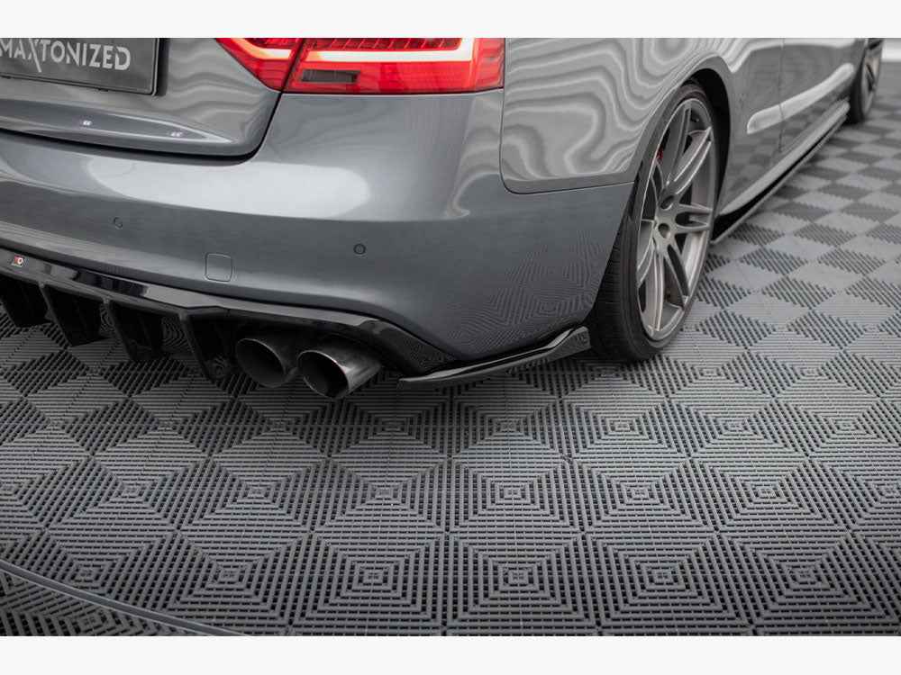 Maxton Design - Rear Side Splitters Audi S5 / A5 S-Line 8T Facelift