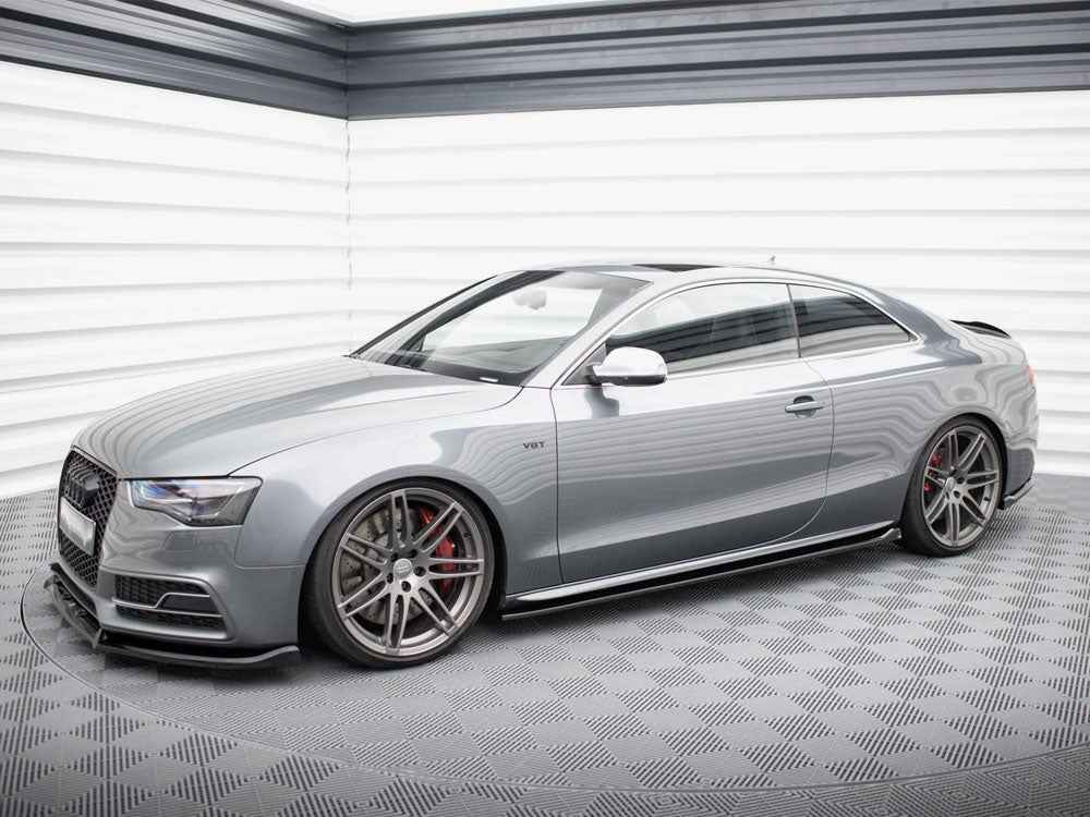 Maxton Design - Side Skirt Diffusers V.2 Audi S5 / A5 S-Line Coupe 8T / 8T Facelift