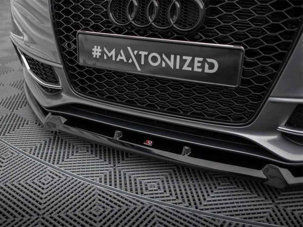 Maxton Design - FRONT SPLITTER V.3 AUDI S5 / A5 S-LINE COUPE / SPORTBACK 8T FACELIFT