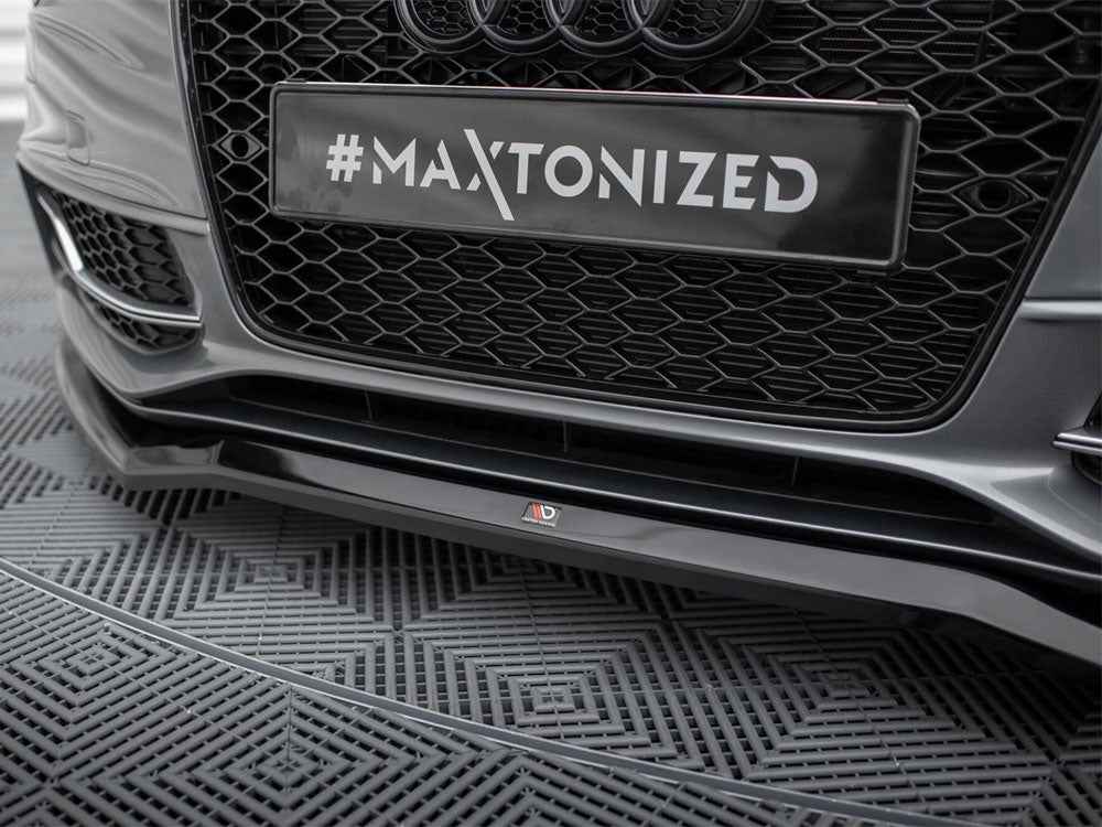 Maxton Design - FRONT SPLITTER V.4 AUDI S5 / A5 S-LINE COUPE / SPORTBACK 8T FACELIFT