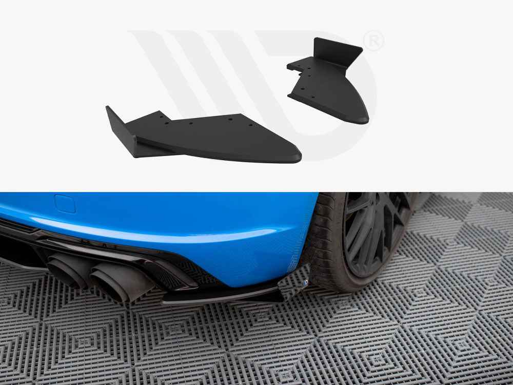 Maxton Design - Street Pro Rear Side Splitters + Flaps Audi TT S 8S Facelift