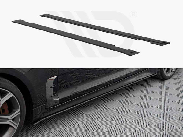 Maxton Design - STREET PRO SIDE SKIRTS DIFFUSERS KIA STINGER GT / GT-LINE MK1