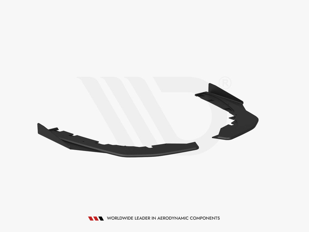 Maxton Design - STREET PRO REAR SIDE SPLITTERS + FLAPS KIA STINGER GT-LINE MK1