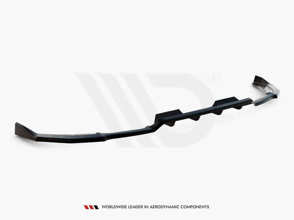 Maxton Design - Central Rear Splitter (Vertical Bars) Toyota Corolla Hatchback Mk12