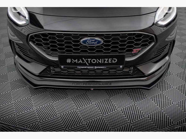 Maxton Design - FRONT SPLITTER V.1 FORD FIESTA ST / ST-LINE MK8/8.5