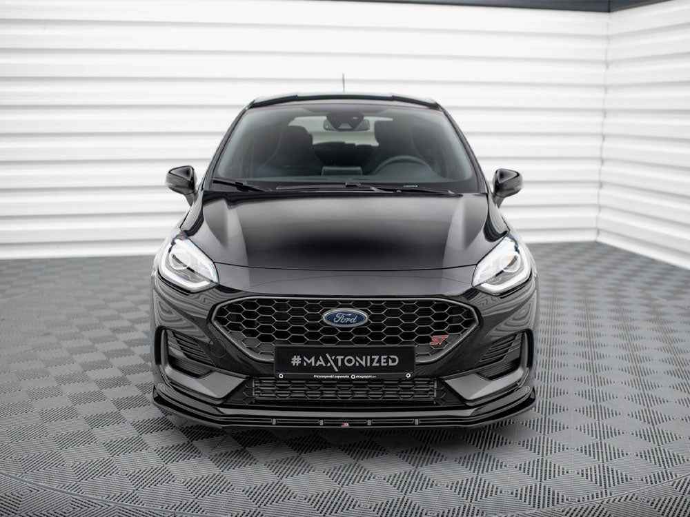 Maxton Design - FRONT SPLITTER V.2 FORD FIESTA ST / ST-LINE MK8/8.5