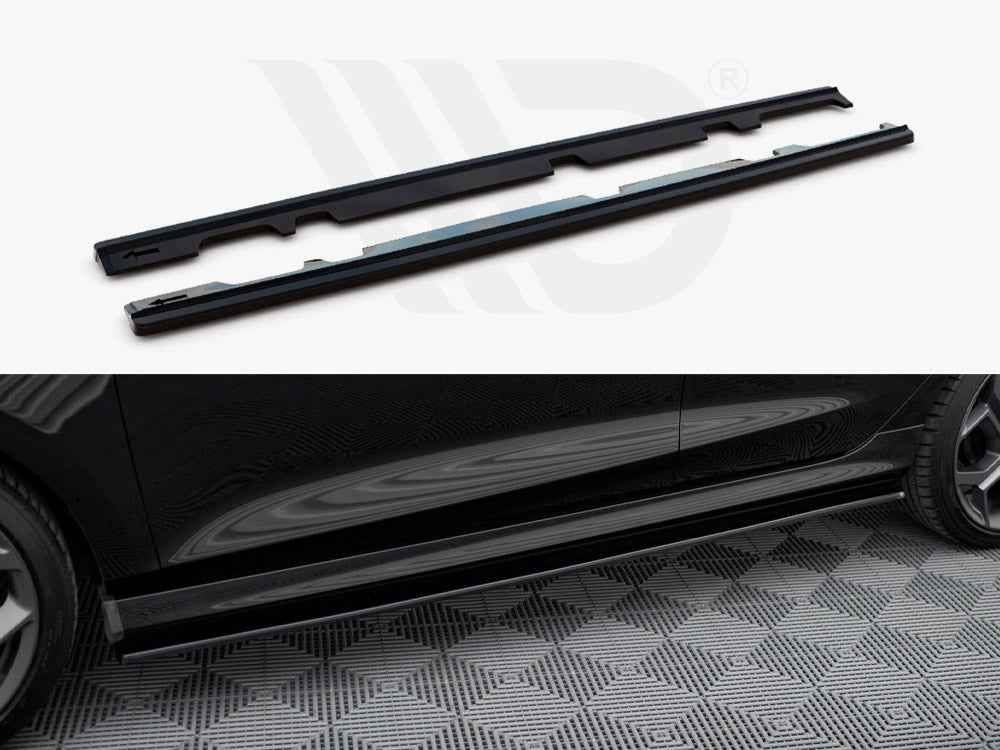 Maxton Design - Side Skirts Diffusers V.1 Ford Fiesta Mk8 ST / ST-Line