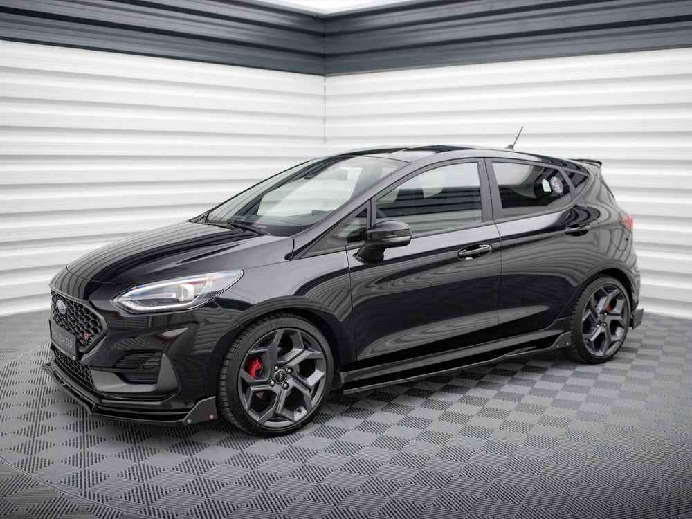 Maxton Design - SIDE SKIRTS DIFFUSERS V.2 + FLAPS FORD FIESTA ST / ST-LINE MK8/8.5