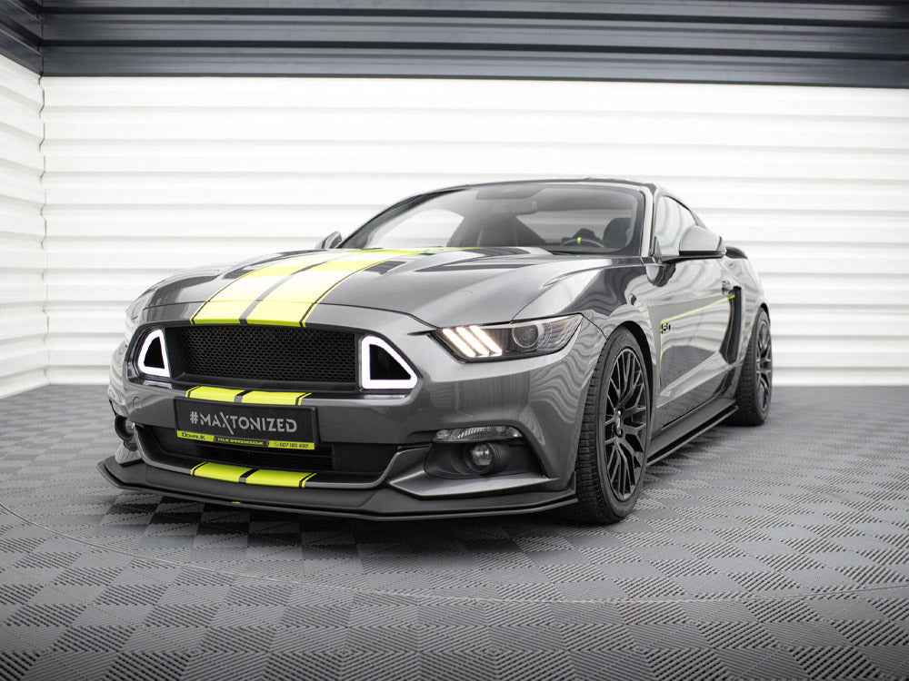 Maxton Design - Street PRO Front Splitter Ford Mustang GT Mk6