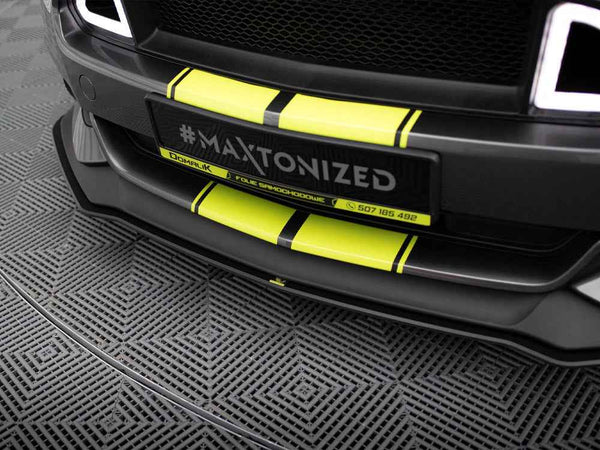 Maxton Design - Street PRO Front Splitter Ford Mustang GT Mk6