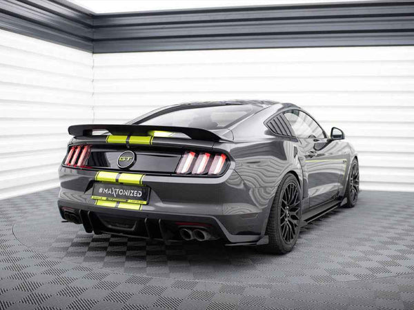 Maxton Design - Street PRO Rear Diffuser Ford Mustang GT Mk6 Roush Performance