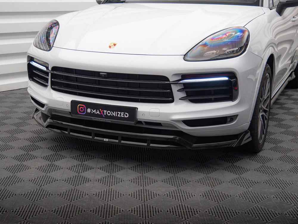 Maxton Design - Front Splitter Porsche Cayenne Coupe / SUV Mk3