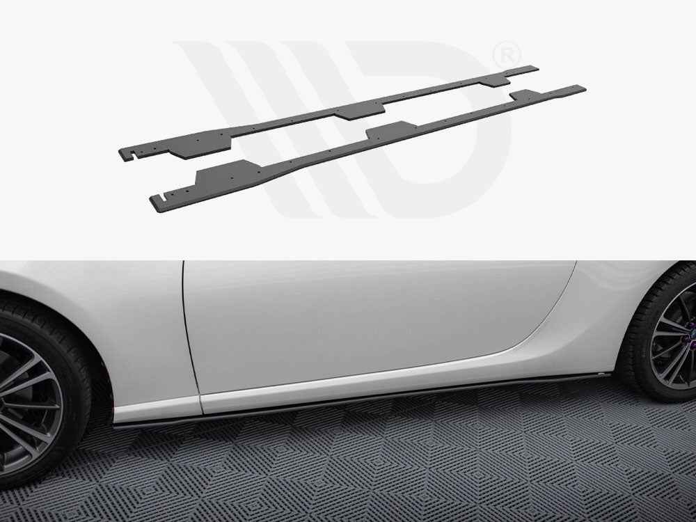 Maxton Design -Street PRO Side Skirts Diffusers Subaru BRZ Mk1 / Mk1 Facelift