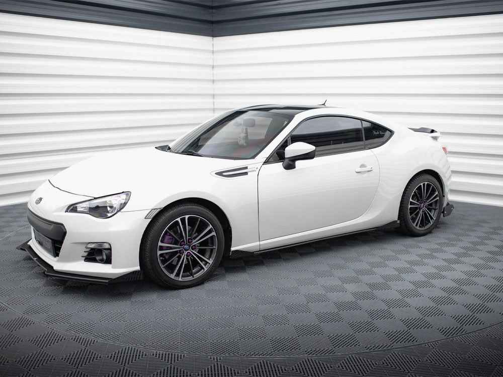 Maxton Design -Street PRO Side Skirts Diffusers + Flaps Subaru BRZ Mk1 / Mk1 Facelift