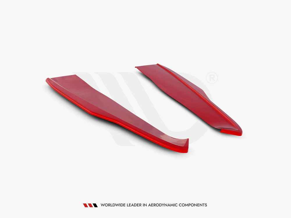 Maxton Design - Rear Side Splitters V.2 Ford Mustang Mk6 Facelift