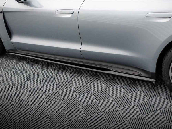 Maxton Design - SIDE SKIRTS DIFFUSERS PORSCHE TAYCAN / TAYCAN 4 / TAYCAN 4S / TAYCAN GTS MK1