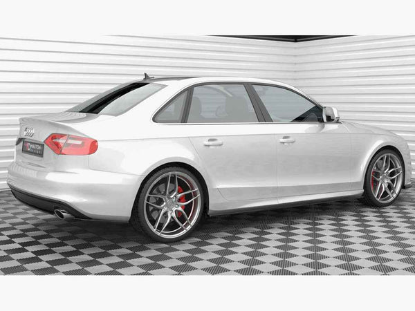 Maxton Design - CENTRAL REAR SPLITTER AUDI A4 S-LINE B8 FACELIFT